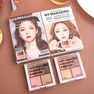 [Best Seller] 16BRAND Baru High-Shine Pearlescent Matte Makeup Artist Stage Eyeshadow Blush Contouri
