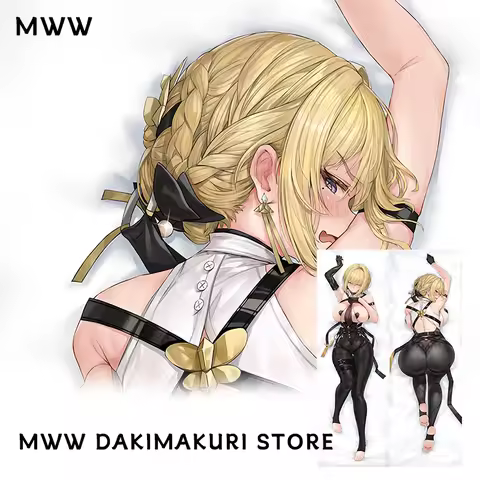 Zenless Zone Zero Evelyn Dakimakura Mirko Anime R18 Double sided Print Life-size Body Pillow Cover G