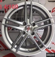 【CS-2245】全新鋁圈 INFORGED 15吋 4孔100 YARIS.VIOS.SWIFT.FIT.K8 高亮銀