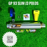 [✅New Ori] Silincer Sj88 Gp 93 Slim J3 Ss Polos