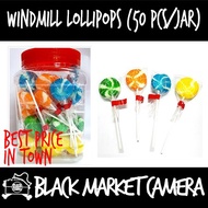 [BMC] Windmill Lollipops (Bulk Quantity, 50pcs/jar) [SWEETS] [CANDY]