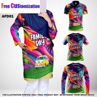 Muslimah FAMILY DAY Labuh Couple Set BLVCKROSE APPAREL Baju Muslimah Murah Perempuan Budak Jersi Tsh