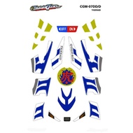 Tigeraid Sticker Crush Gear Waterproof