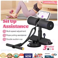 【SG STOCK】Abdominal Sit Up with Phone Holder Upgraded Double Suction Cups Home Exercise Workout Trai