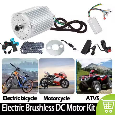 KUNRAY 72V3000W Motor Eléctrico Bicicleta Kit 2000W 2500W Electric Scooter Brushless DC Motor Engine