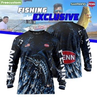 Free custom name BAJU MANCING Malaysia Fishing Brotherhood