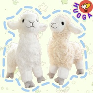 ❤HUGGA❤ Cute Lamb Plushie Toy New Soft Alpaca Wool Plush Pillow Children's Appease Toy Gift Party Ex