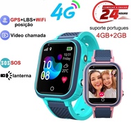 LT21 4G Smart Watch Kids GPS WIFI Video Call SOS IP67 Waterproof Child Smartwatch Camera Monitor Tra