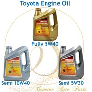 (100% Original) Toyota Engine Oil Fully Synthetic SN/CF 5W40 Semi Synthetic SN/CF 10W40 5W30