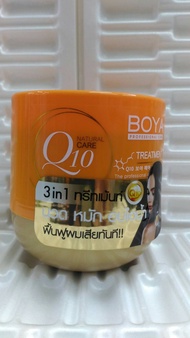 BOYA.TREATMENT​ Q10​  ครีมท​รีม​เม้นท์​ บำรุง​เส้น​ผม​สูตร​ คิวเท็น​