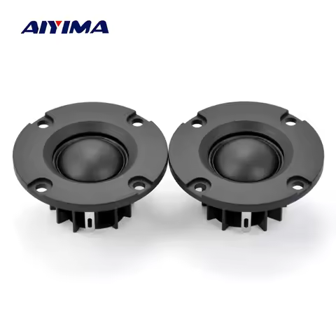 AIYIMA 2 inch 4/6/8 Ohm 15W Dome Silk Film Tweeters Audio Loudspeakers Neodymium Hifi Treble 20 Core