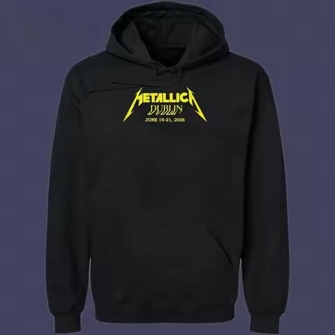 Metallica M72 Dublin June 19-21, 2026 Ireland Round-neck Hoodies and Hoodies