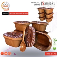 6 set buffet container free ladle Basi vegetable container Wholesale contents 6 sets buffet set food