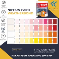 5LITER WEATHERBOND NIPPON PAINT 5LITER