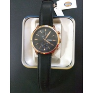 Fossil Townsman Chronograph with Black Leather Watch Strap