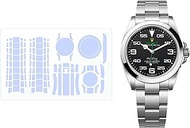 BagArmor Protective Film for Rolex Air-King 40mm Ref. 126900. Transparent skin full watch Screen Pro