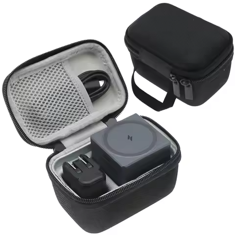 EVA Hard Carrying Case Bag for Anker 3 in 1 Cube MagSafe Charger Power Bank Case Charger Digital Cab