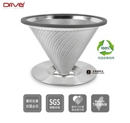 [TDTC Cafe] DRIVER GB-G510102 SUS304 Stainless Steel Gold Flow Filter Cup/Filter Mesh 2-4cup