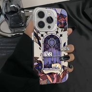 OPPO cat case on window symbol for A3 3X 5 7 9 11 12 15 16 17 31 33 36 37 38 53 54 57 58 74 76 77 78