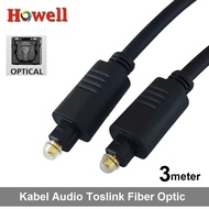 Kabel Audio Toslink Howell Fiber Optical