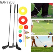 10pcs Kid's Toy Golf Clubs Set Outdoor Golf Toy Set Toddler Preschool Kids Educational Toy