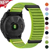 20mm 22mm 26mm Nylon Band For Garmin Fenix 8 43mm 47mm 51mm Sport Strap For Enduro 3 2