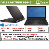 DELL LATITUDE 14 inch Intel i5-8GB-256GB SSD Windows 10 Microsoft Words excell power point