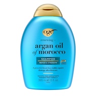 Renewing + Argan Oil of Morocco Shampoo, Damage Repairing Shampoo & Argan Oil to Help Strengthen & R