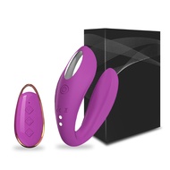 Wireless Remote Control Vibrator for Women G spot U Shape Dildo Double Penetration Clitoris Stimulator Sex Toy