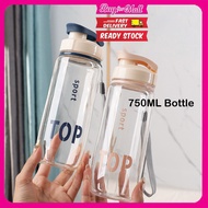750ml water bottle with filter gym bottle sport water bottles
