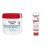 Eucerin Advanced Repair 16 Oz Body Cream Eczema Relief 8 Oz Cream Bundle
