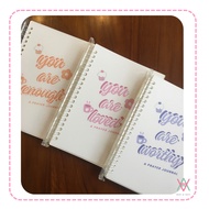 Prayer Journal - You Are Enough, Loved & Worthy | Daily Prayer Journal | Daily Devotional Journal