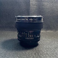 Canon FD 17mm F4 (nFD)