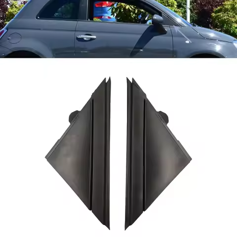 Car Front Window A-pillar Triangle Cover For FIAT 500 2012-2019 1SJ85KX7AA 1SD00KX7AA Molding Door M