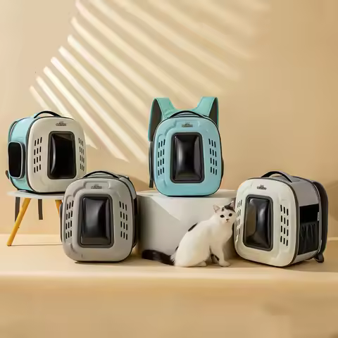 Cat Bag Pet Backpack Going Out Portable Pet Bag Going Out Cat Supplies Breathable Bus Compartment Ca