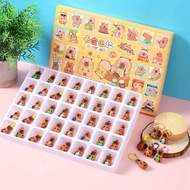 Hidden Box surprise gift Box 40 Piece Kuromi and Losto Bear secretly given with keychain, Blind Box 