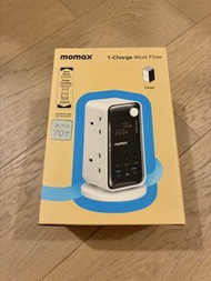 Momax 1-CHARGE Work Flow 6-Outlet Digital Display Power Tower with USB (70W)
