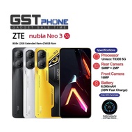 ZTE Nubia Neo 3 5G (8GB+12GB Extended Ram+256GB Rom) (Original Malaysia Set) With Premium Gift