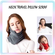Comfortable Neck Travel Pillow For Airplane Car | Neck Scarf Pillow Sleep Support Portable Pillows