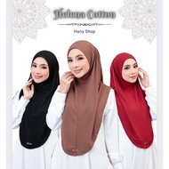 Tudung sarung cotton jasmine | awning lipat