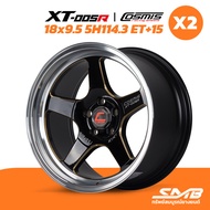 ล้อแม็ก COSMIS รุ่น XT-005R 18x9.5 5รู114.3 ET+15 ราคาต่อ 2วง ล้อรถกระบะเตี้ย