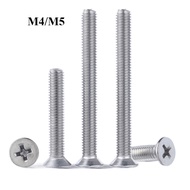 [FGH] M4/M5 304 Stainless Steel Flat Head Screw Countersunk Head Screw Extension Screw Countersunk H