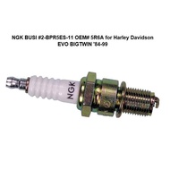 Ngk Spark Plug 2-Bpr5Es-11 Oem 5R6A For Harley Davidson Evo Bigtwin '84-99