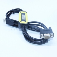 Yellow-black PLC programming PPI cable