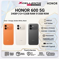 HONOR 600 5G [12GB RAM 512GB ROM] / 200 5G - Original HONOR Malaysia