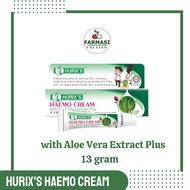 Hurix's Haemo Cream (with Aloe Vera Extract Plus) for Hemorrhoids / Buasir