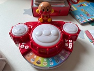 Anpanman 兒童音樂鼓 嬰兒玩具 麵包超人