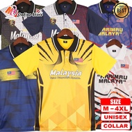 MU JERSEY MALAYSIA BERKOLAR DEWASA / SHORT SLEEVES JERSEY / COLLAR TSHIRT / BAJU MALAYSIA / BAJU SUKAN DEWASA