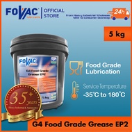 FOVAC G4 Food Grade Grease EP2/ Food Grade Lubrication - 5kg
