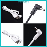 KOKO USB Male to 90 Degree 3 5mmx1 35mm for Power Male Plug 5V Cable 100cm 3 3ft